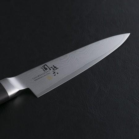 関孫六　ダマスカス　ペティナイフ120ｍｍ