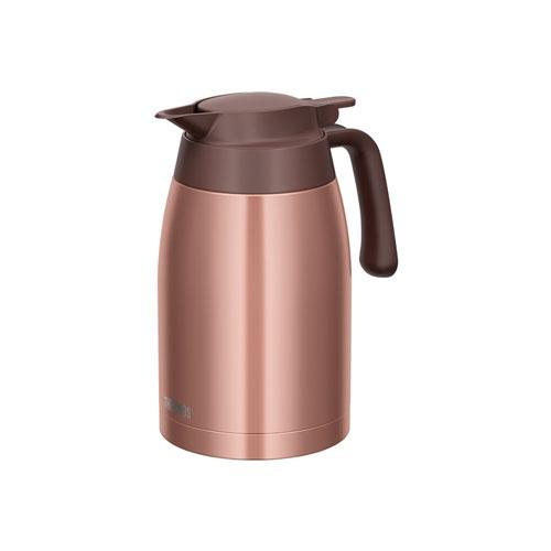 サーモス ステンレスポット TTB-1501 ブラウンゴールド