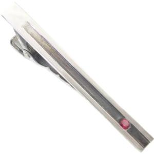 11月)ブルートパーズ クールライン シルバー ネクタイピン