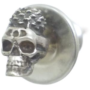 LONE ONES（ロンワンズ） ラージファンタジアスカルシルバーピアス