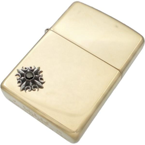 ブラックジルコニア ゴシック クロス ブラスジッポキュービックジルコニアCZ使用 父の日 ギフト