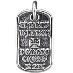 アクセサリー TRAVIS WALKER MALIBU CROSS DOG TAG TRAVIS WALKER MALIBU CROSS DOG TAG
