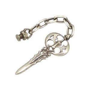 アックスナイフスムースシルバーウォレットキーパー Enemy(エネミー)