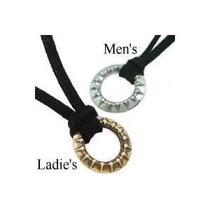 [ペア]シルバー&amp;ブラスエターナルリングチャーム Enemy(エネミー)