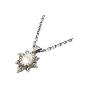 クリアバトルシールドストーンシルバーペンダントトップ Enemy(エネミー)キュービックジルコニアC...