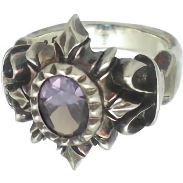 コランダムバトルシールドストーンシルバーリング(指輪) Enemy(エネミー)キュービックジルコニア...