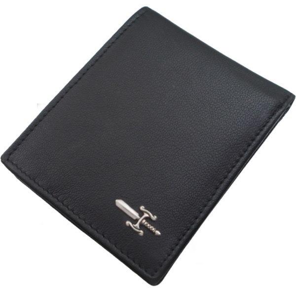クラブダガーTypeA ブラックレザー ショートウォレット*Enemy(エネミー)