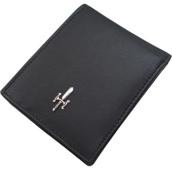 クラブダガーTypeC ブラックレザー ショートウォレット*Enemy(エネミー)