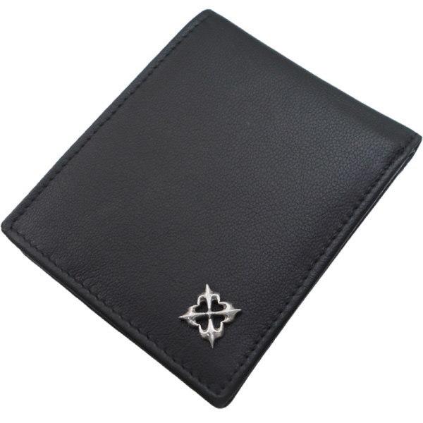 スモールアロー クロスTypeC ブラックレザー ショートウォレット*Enemy(エネミー)
