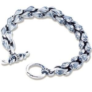 AQUA SILVER(アクアシルバー) メンズアラベスクシルバーブレスレット