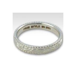 フリースタイル(FREE STYLE) ホワイトオリエンタル シルバー リング(指輪)