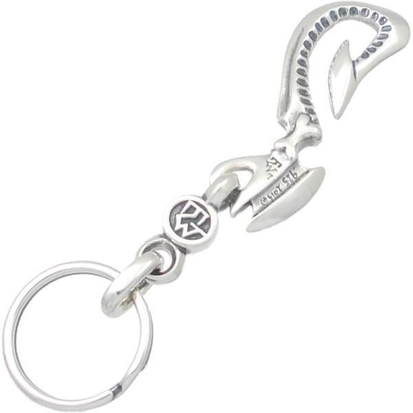 トラヴィスワーカー(TRAVIS WALKER) ミディアムフックロゴシルバーキーチェーン