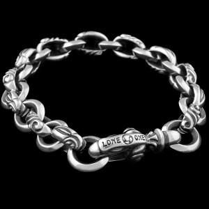 loneonsシルバー カフブレスレット 幅1.3cm レナードカムホート loneonsシルバー カフブレスレット 幅1.3cm レナードカムホート