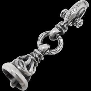 LONE ONES(ロンワンズ) ミディアムクレーンベルシルバーキークラスプ/キーホルダー