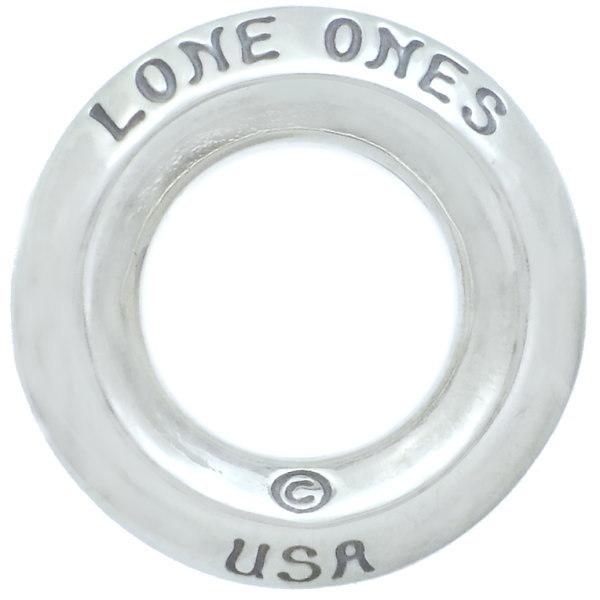LONE ONES(ロンワンズ) スモール IDリングシルバーペンダントトップ