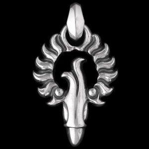 LONE ONES(ロンワンズ) エクストラスモールサンダーバードシルバーペンダントトップ