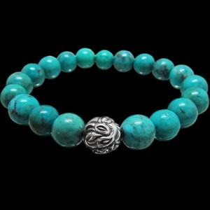 ロンワンズ ターコイズ ブレスレット 数珠 LONE ONES ONES(ロンワンズ) チックビードターコイズ