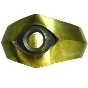 「覗き穴」 ブラス リング  sou designs(ソウデザインズ)