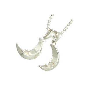 [ペア]ムーンシルバーペアペンダントトップ SWANKY(スワンキー)