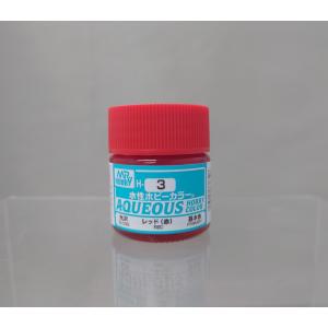 クレオス 水性ホビーカラー H-3 レッド