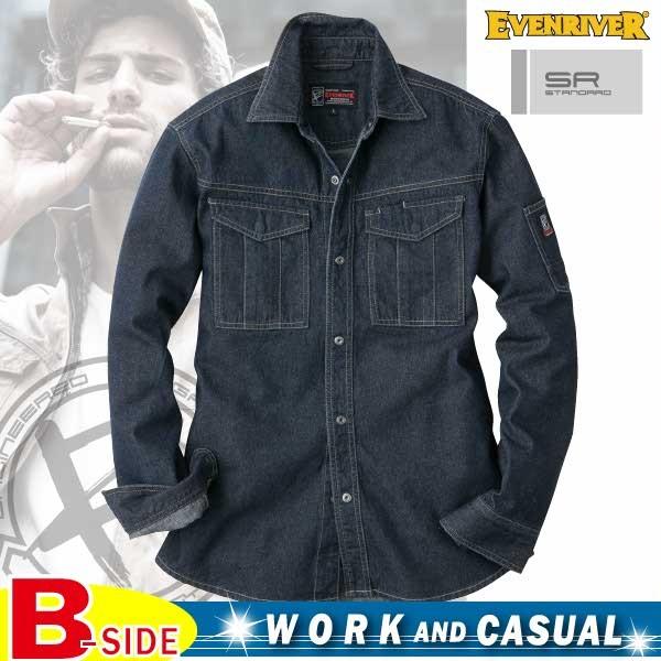 イーブンリバー EVENRIVER スタンダードシャツ STANDARD SR-4006 やや細身の...