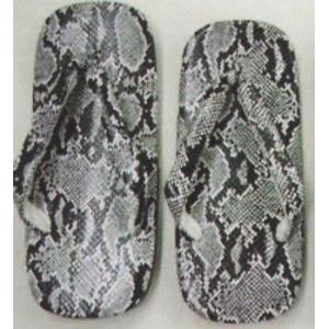 雪駄 男ヘビ共柄バテ底セッタ せった fk-161