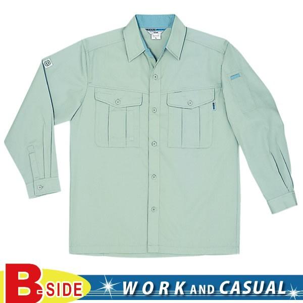 425 桑和 SOWA 作業服★エコ対応★長袖シャツ春夏素材使用