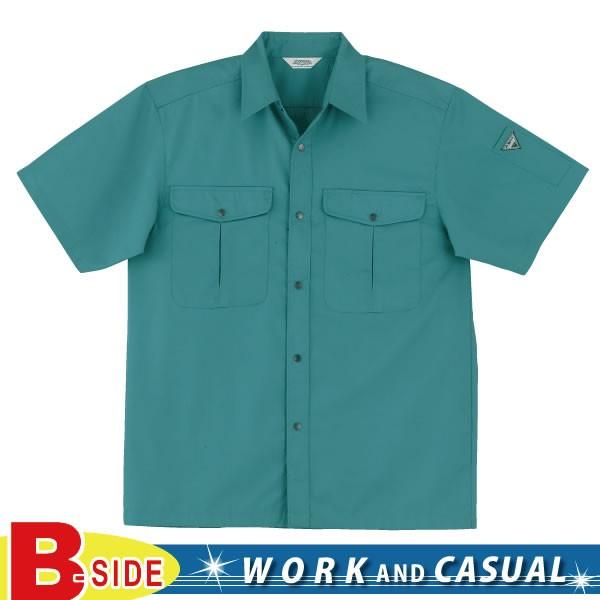 457 桑和 SOWA 作業服★デザイン豊富★半袖シャツ春夏素材使用
