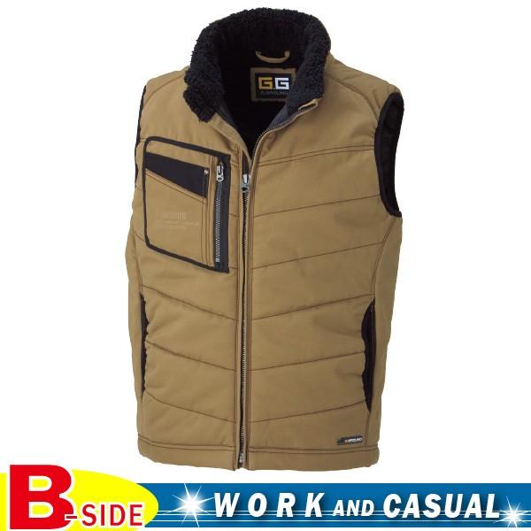 桑和 SOWA  5106　 防寒ベスト　 G.GROUND ワークエリアを広げる綿１００％の守備力...