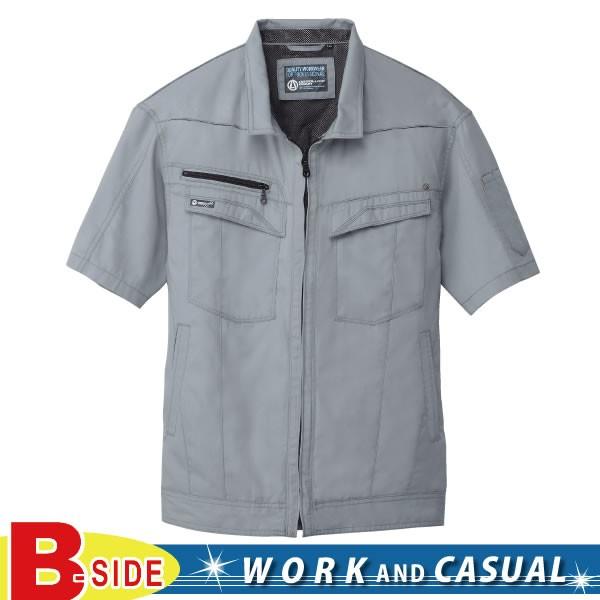 641 桑和 SOWA 作業服★定番アイテム★半袖ブルゾン春夏素材使用