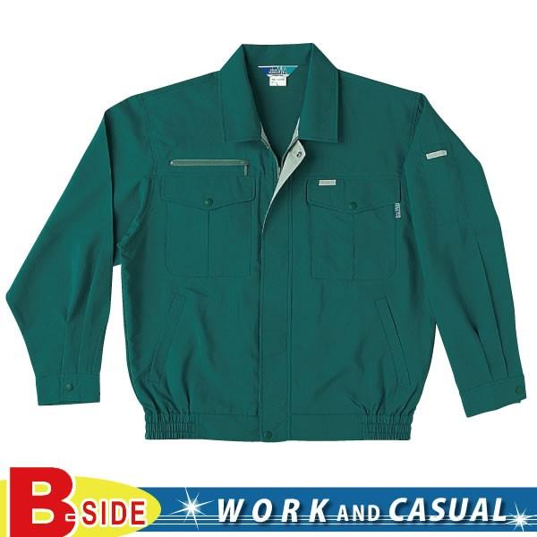913 桑和 SOWA 作業服★吸汗速乾★長袖ブルゾン春夏素材使用