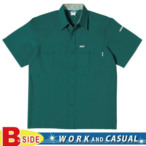917 桑和 SOWA 作業服★吸汗速乾★半袖シャツ春夏素材使用