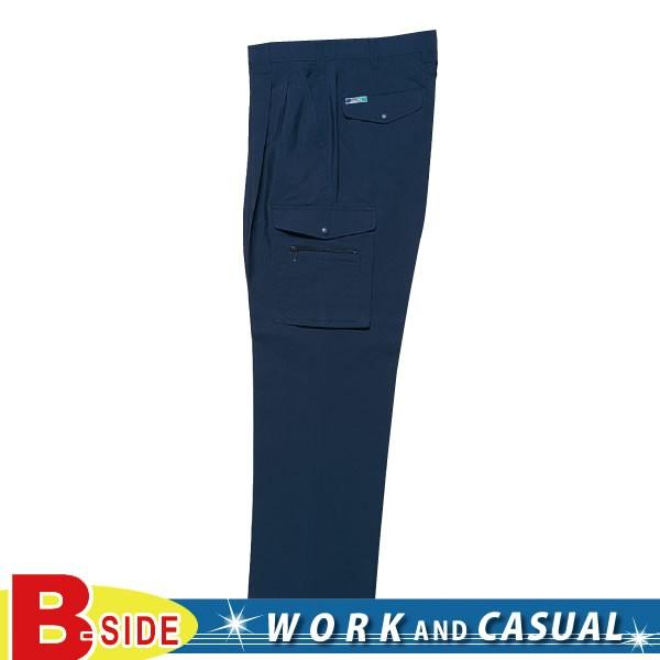 918 桑和 SOWA 作業服★吸汗速乾★ツータックカーゴパンツ春夏素材使用