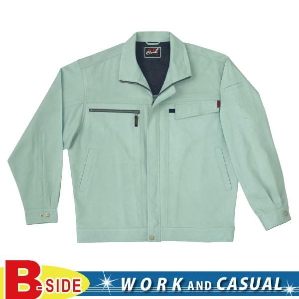 933 桑和 SOWA 作業服★吸汗速乾★長袖ブルゾン春夏素材使用