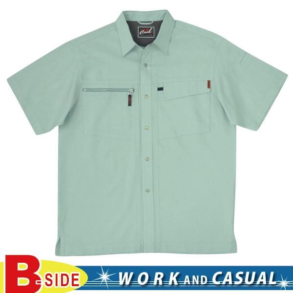 937 桑和 SOWA 作業服★吸汗速乾★半袖シャツ春夏素材使用