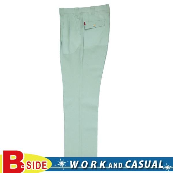 939 桑和 SOWA 作業服★吸汗速乾★ツータックスラックス春夏素材使用