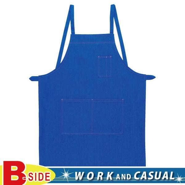 カラーエプロン 実用性、機能性抜群　桑和  SOWA 　10032 メール便対象商品