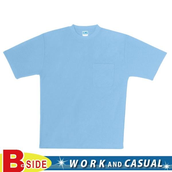 半袖Tシャツ 胸ポケット有りポリエステル100%吸汗速乾ソウワ/桑和  SOWA  50121  メ...
