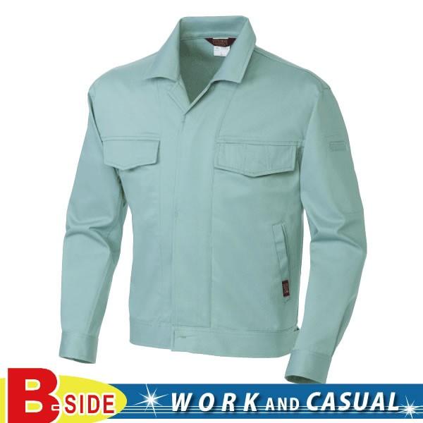 5332　SOWA ソウワ 綿100%長袖釦ジャンパー桑和 5332