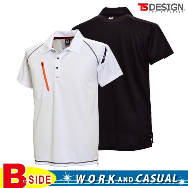 5065 藤和 TS DESIGN ★TOWA 半袖ポロシャツ FLASH IMPACT ドライメッ...