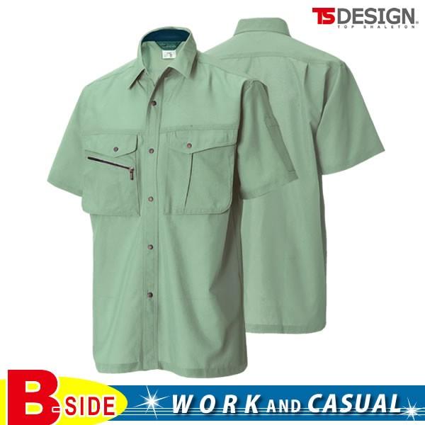 7155 藤和 TS DESIGN TOWA top shaleton 作業服★冷却ビズシリーズ★半...