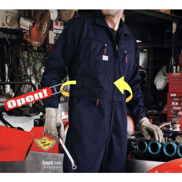 6900  山田辰 オートバイ  オートバイ auto-biツナギ つなぎ服 作業服 作業着 つなぎ...