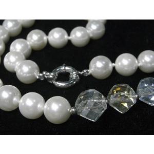 MIKIMOTO（ミキモト） 美品 K18刻印 ベビーパール/5Pダイヤモンド 両耳