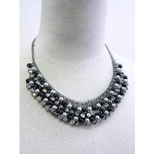 バンブー グッチ クロス ペンダント ネックレス シルバー925