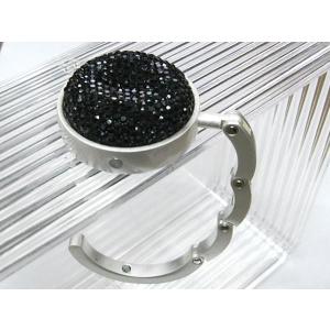 ◇バッグハンガー◇ 2個セット ラメ ブラック...の詳細画像2