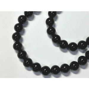 シェルパール 漆黒 ジェット ラウンド 8mm 連販売 真珠 ビーズ 天然石 貝パール 貝殻 アクセ...