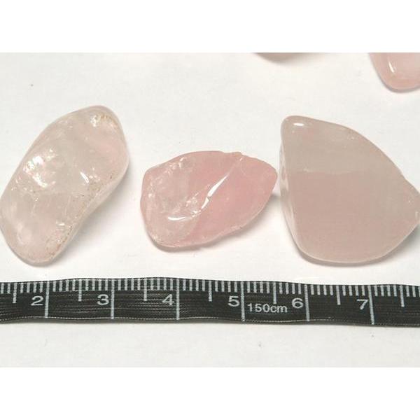 ◇天然石◇ローズクォーツ タンブル 約300g　 4000010