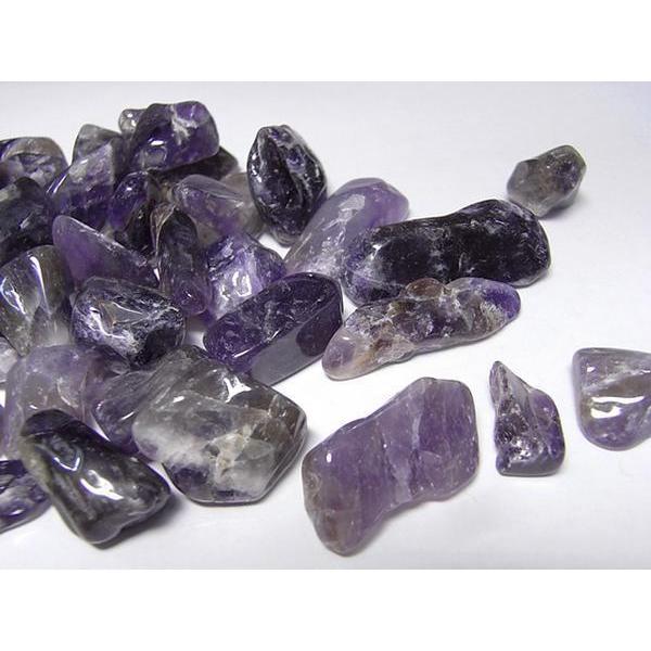 ◇天然石◇アメジスト タンブル 約200g　 4000013