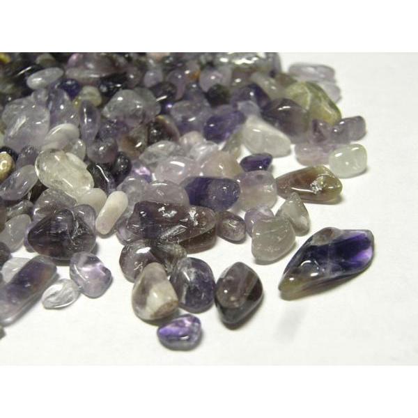 天然石 アメジスト サザレ 約1ｋｇ 4000031