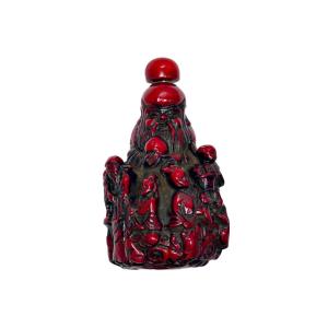 珊瑚 鑑賞石 置物 御守り 4000032